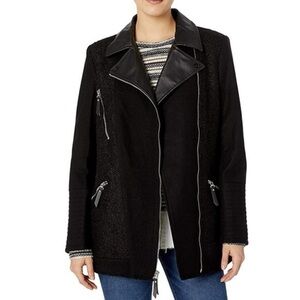 Kensie Wool blend Black Coat 🆕